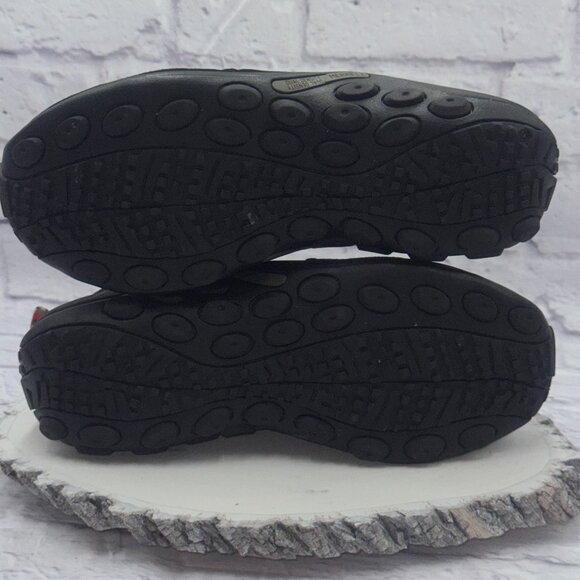 Merrell Jungle Moc Wide Mens Size 9W Black Suede Slip On Walking Hiking Shoes - Picture 11 of 11